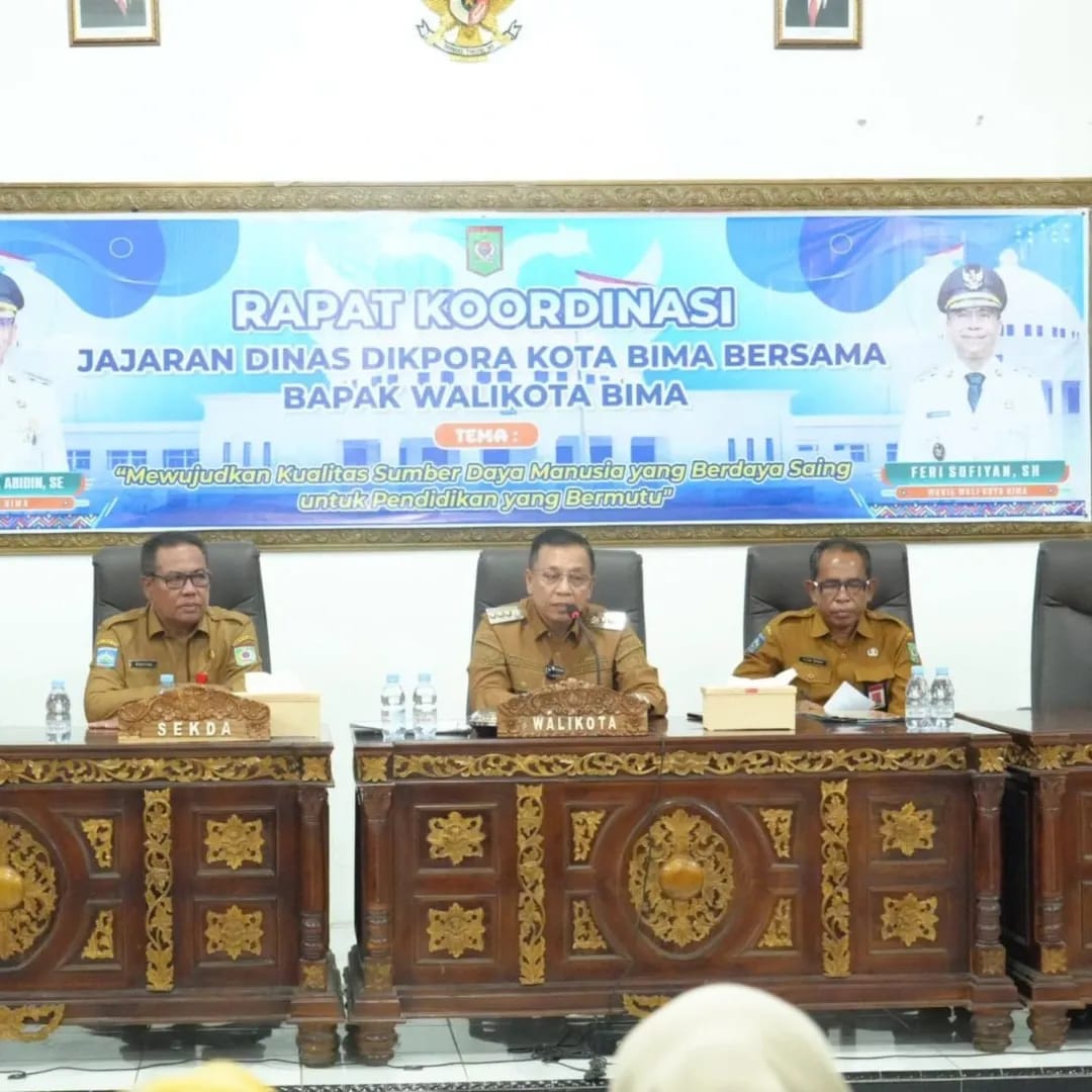 Wali Kota Bima Singgung Pendidikan jadi Pilar Utama Wujudkan SDM Ungul
