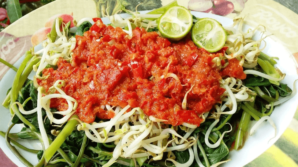 Resep Plecing Kangkung Khas Lombok, Teman Makan Ayam Taliwang