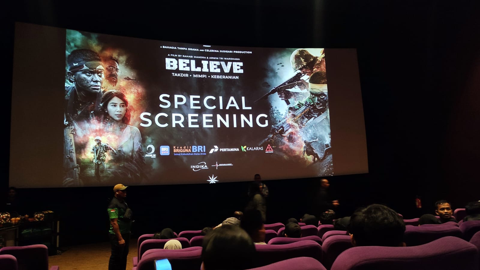Film Believe Bikin Keluarga Prajurit Menangis Haru, Kisah Perang Jadi Cermin Kehidupan