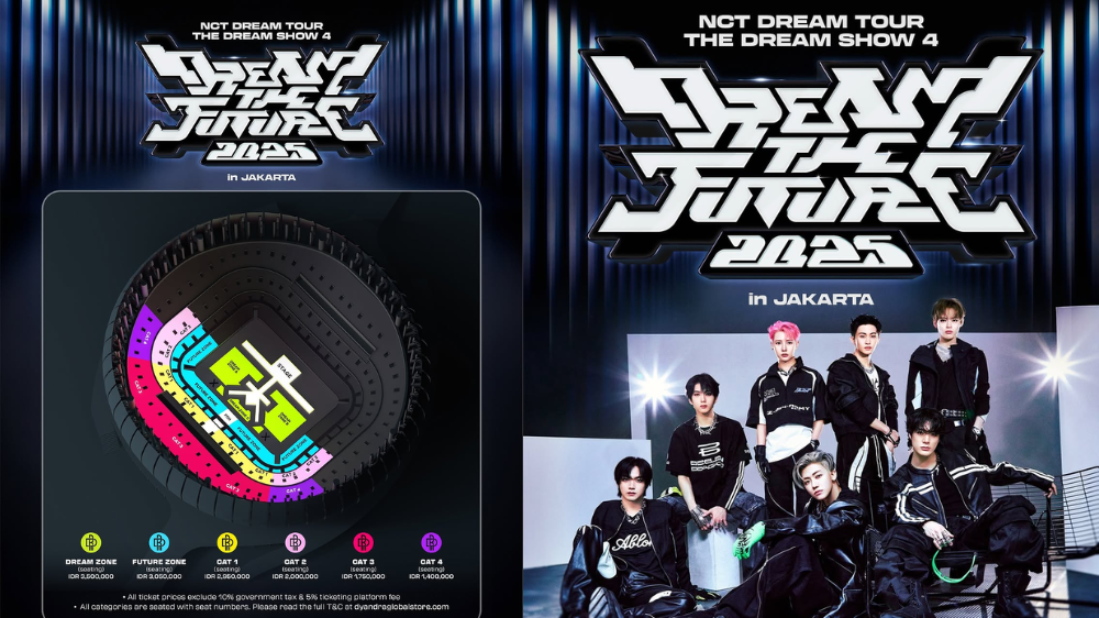 Daftar Harga Tiket Konser NCT DREAM di Jakarta 2025, Termurah Rp1,4 Juta