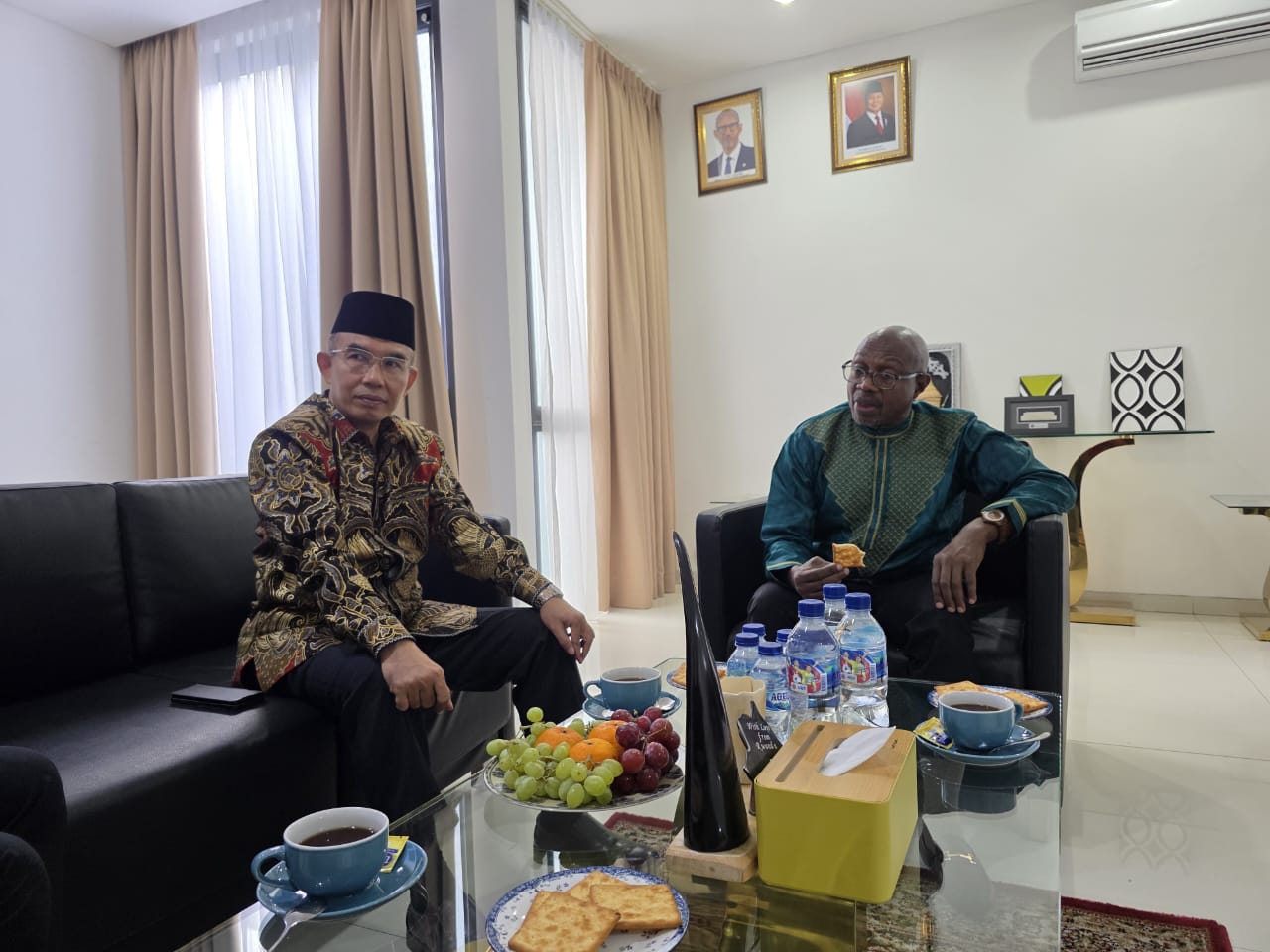 Ngobrol Pakai Bahasa Arab, Wawako Mataram dan Dubes Rwanda Langsung Punya Chemistry Diplomasi