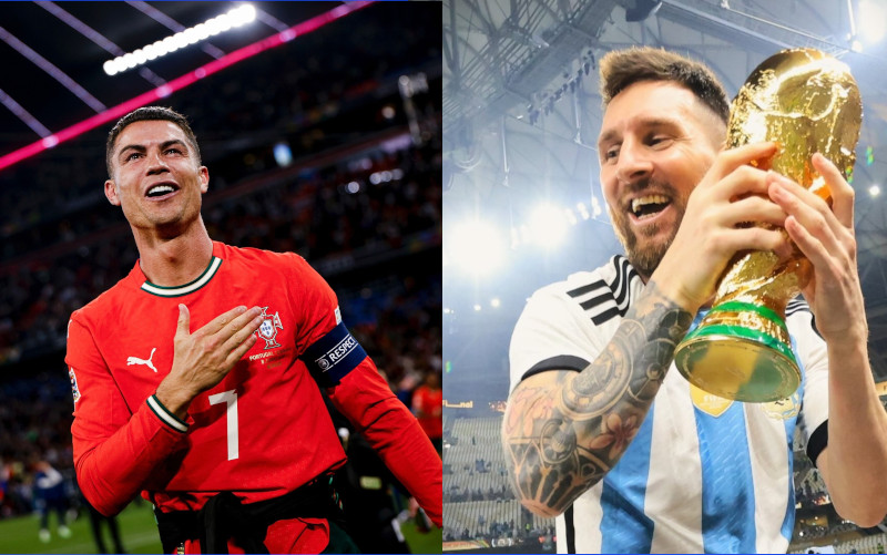 Kandidat Super Ballon d'Or, Messi atau Ronaldo? Mayoritas Pilih...