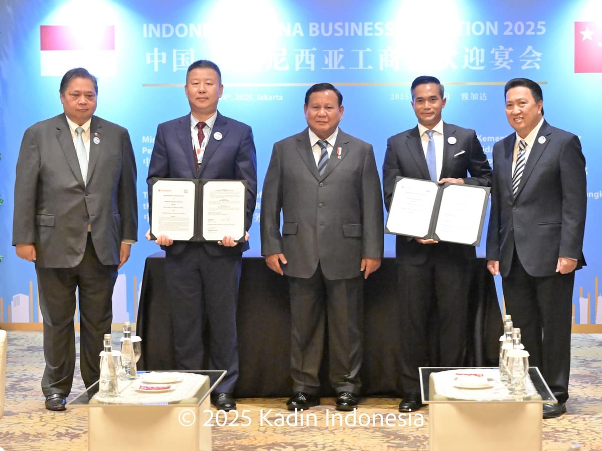 Kadin Indonesia dan Kamar Dagang China di Indonesia Sepakati Kerja Sama Dukung Program MBG