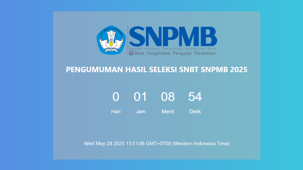 Link dan Cara Cek Pengumuman UTBK SNBT 2025 Hari Ini, Cek di pengumuman-snbt.snpmb.id