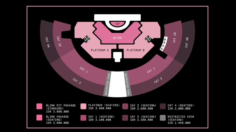 Harga Tiket Konser BLACKPINK di GBK Jakarta 2025, Termurah Rp1,45 Juta