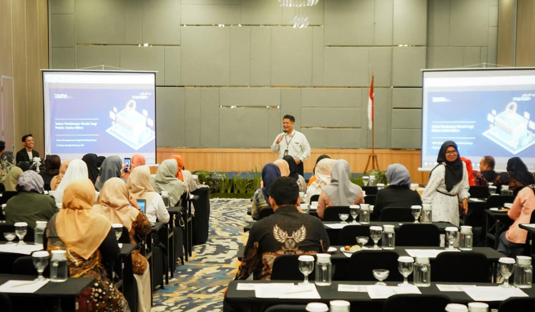 Program Bapak Asuh: Bank Mandiri Bina Purna PMI Lombok Timur Jadi Wirausahawan