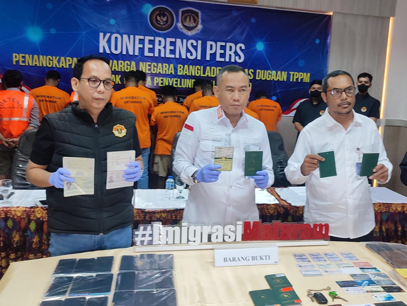 Sindikat Penyelundupan Manusia Terbongkar di Lombok Barat, 16 WN Bangladesh Diamankan