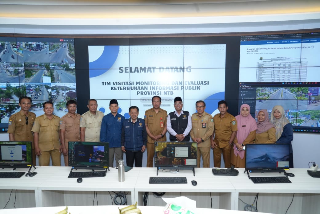 Menuju Kota Informatif, Pemerintah Kota Bima Disambangi Komisi Informasi NTB