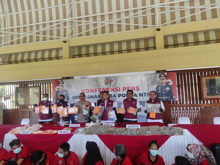 Polda NTB Buru Gembong Narkoba, Modus Makin Canggih
