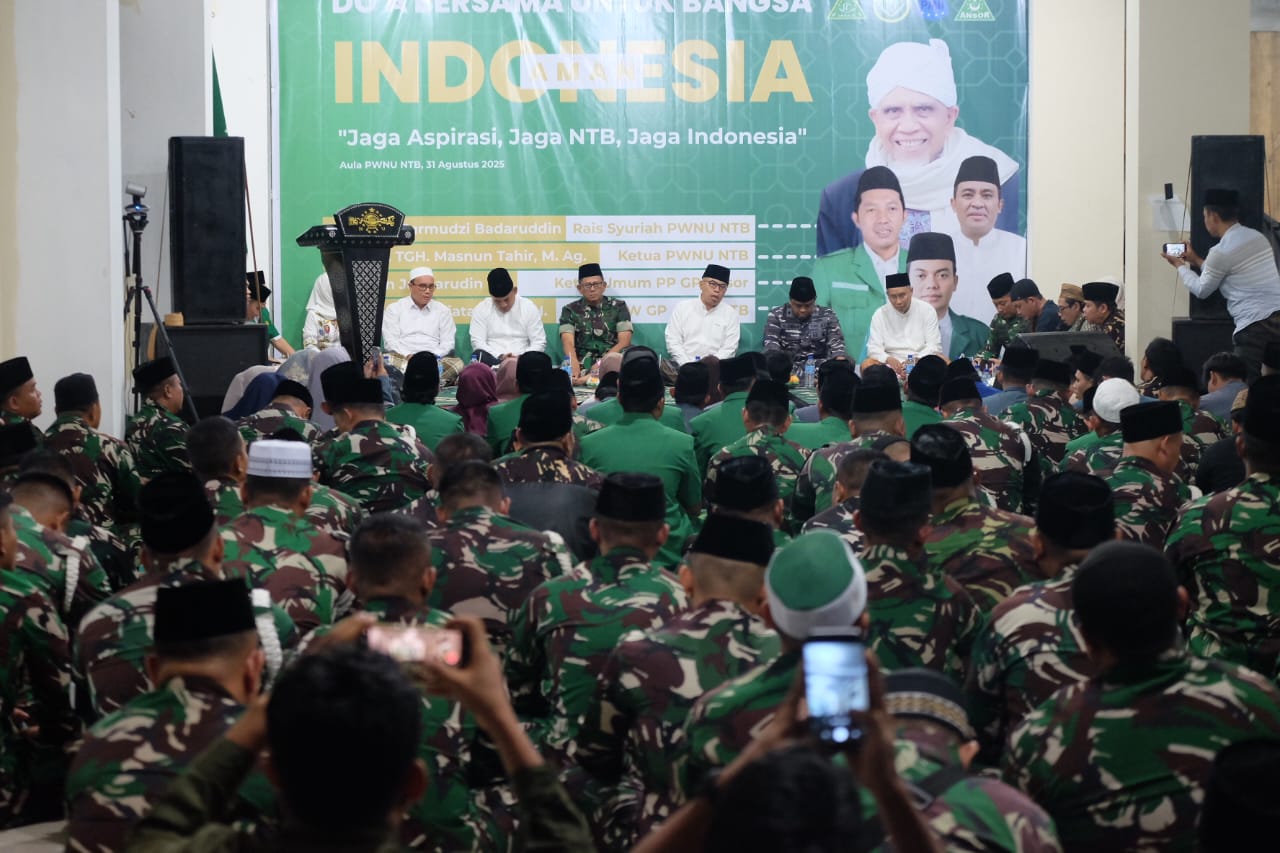 Doa Bersama, Danrem 162/WB Ajak Seluruh Elemen Masyarakat Jaga Keamanan NTB
