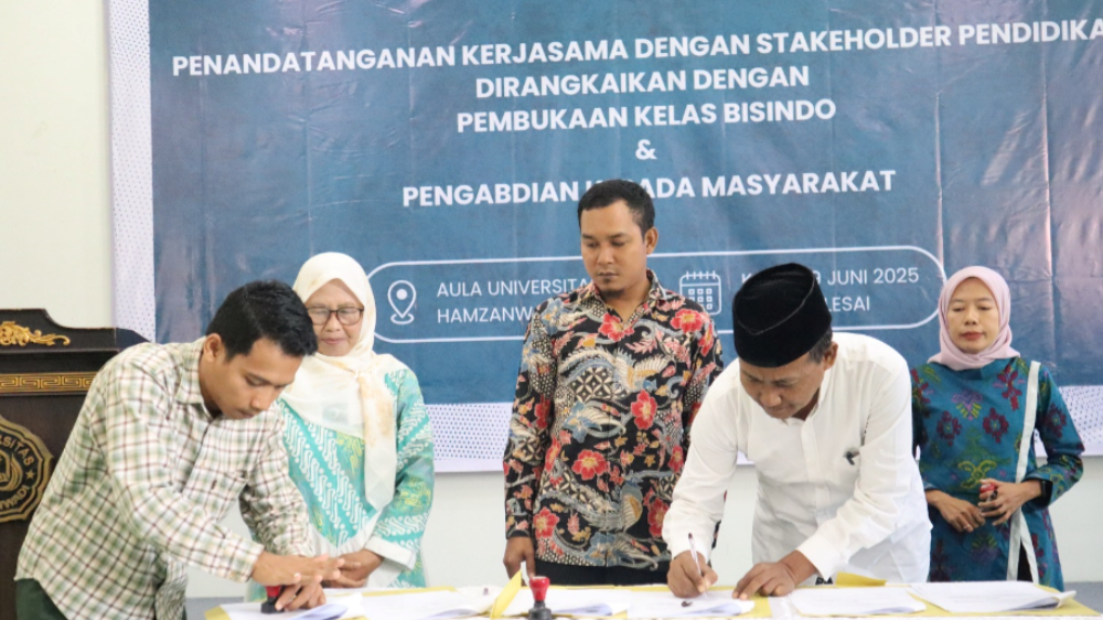 Hamzanwadi Luncurkan Kelas Bahasa Isyarat dan Gerakkan Relawan Disabilitas