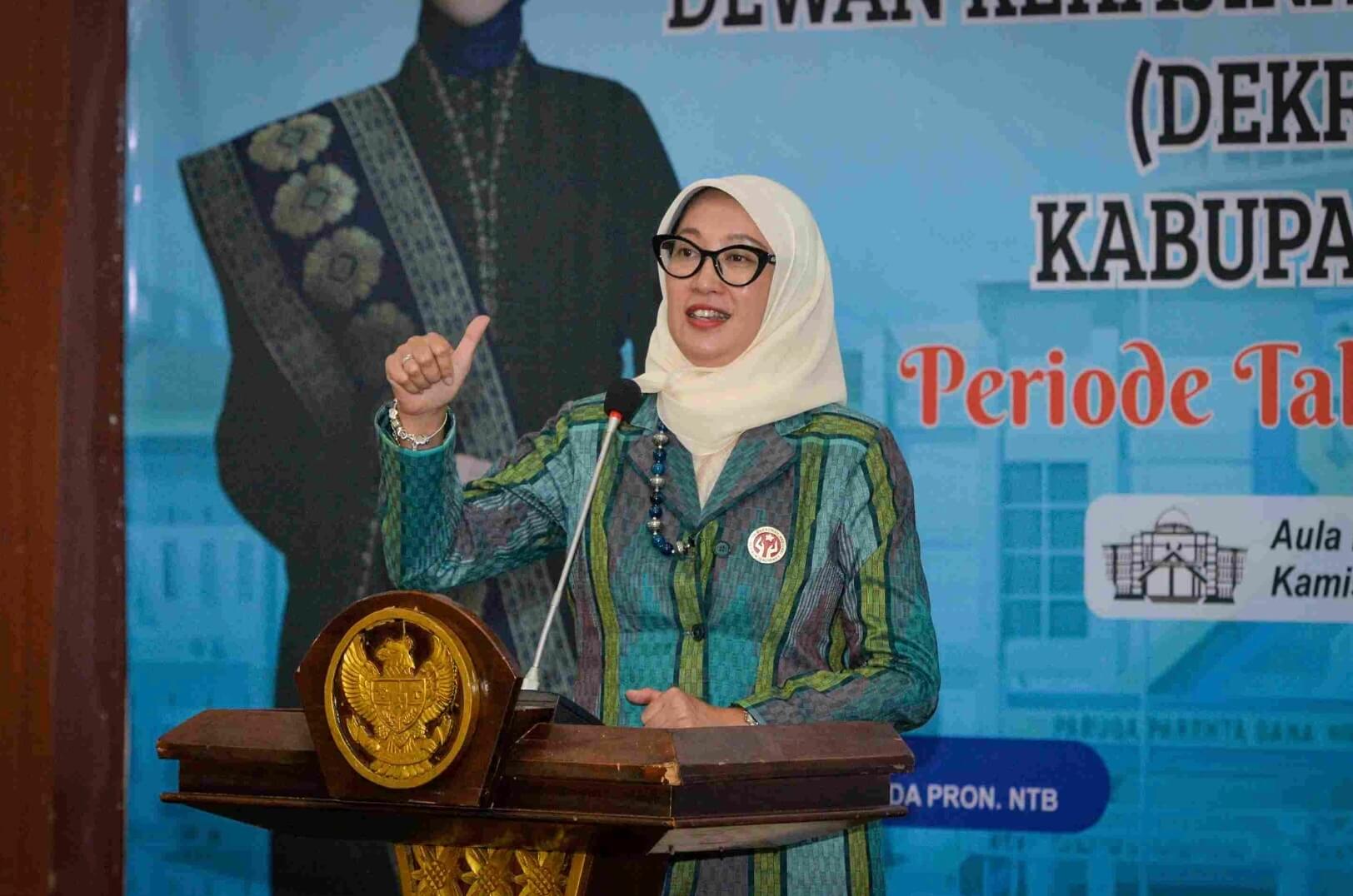 Ketua Dewan Dekranasda NTB Fokuskan Reaktivitas Koperasi dan Perlindungan Hak Cipta
