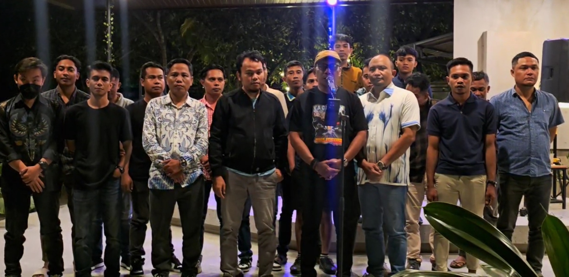 Gabungan Aktivis NTB Gelar Deklarasi Damai Pasca Pembakaran Gedung DPRD