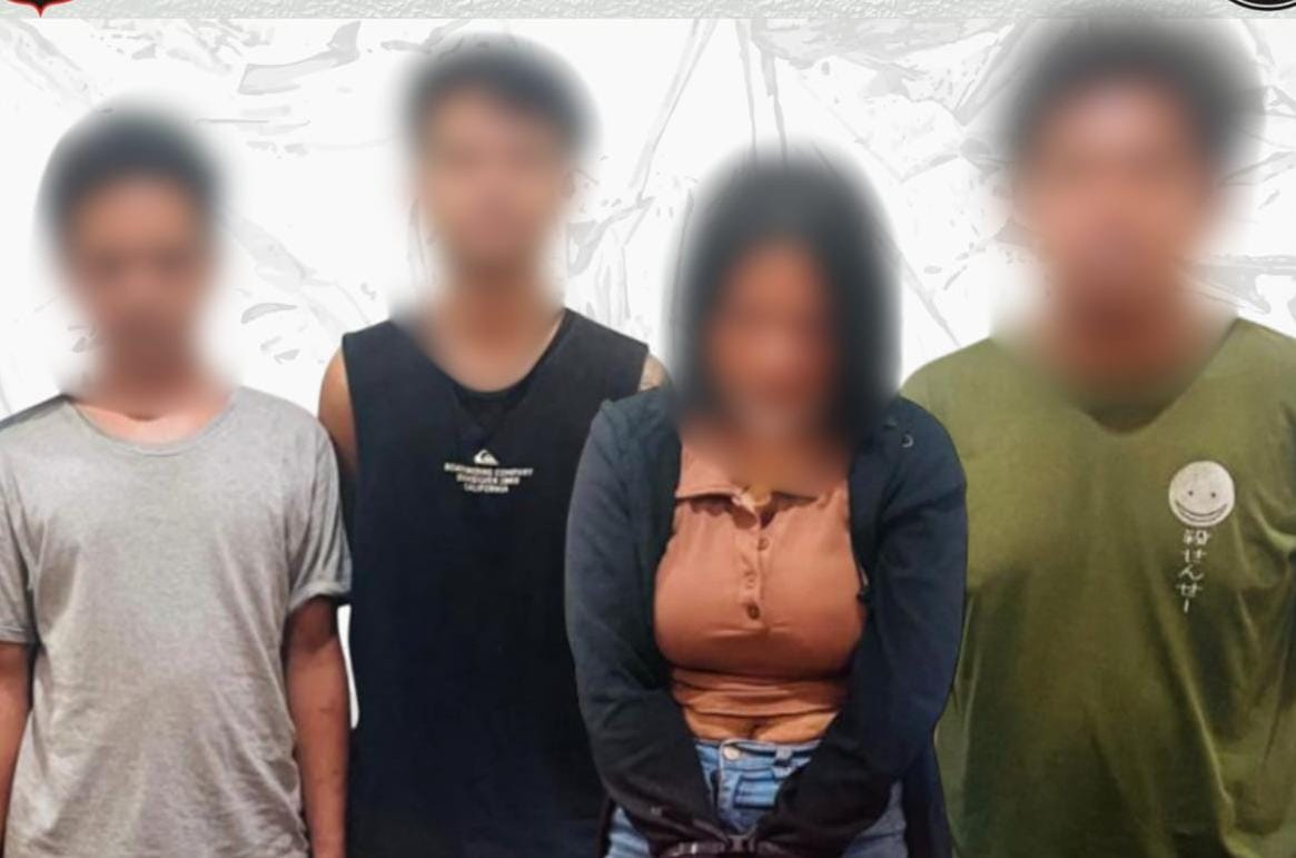 Polisi Gerebek Komplotan Sabu, Empat Warga Diamankan