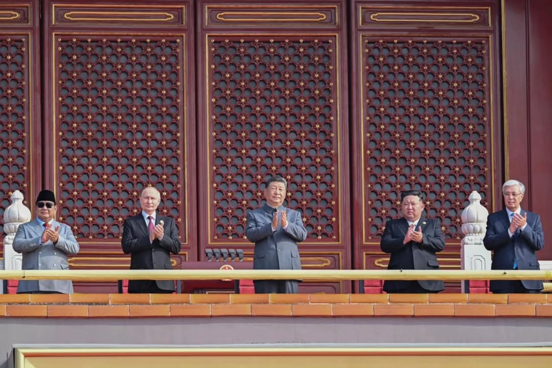 Prabowo Satu Barisan dengan Putin, Xi Jinping, dan Kim Jong Un di Parade Militer China, Jadi Sorotan Dunia