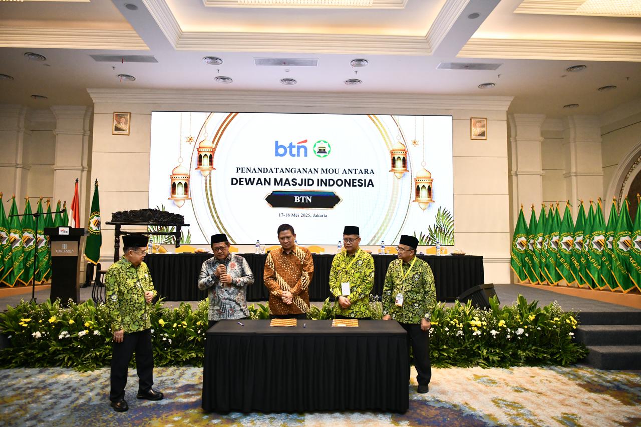 Gandeng Dewan Masjid Indonesia, BTN Dukung Inklusi Keuangan Lewat Solusi Digital