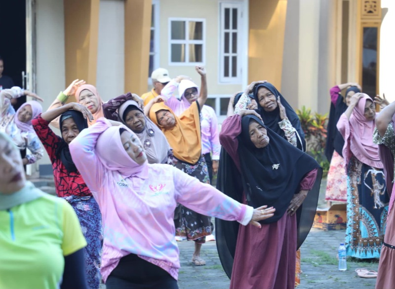 KLPI Lombok Tengah: Ajakan Rajin Cek Kesehatan dan Jaga Silaturahmi untuk Lansia