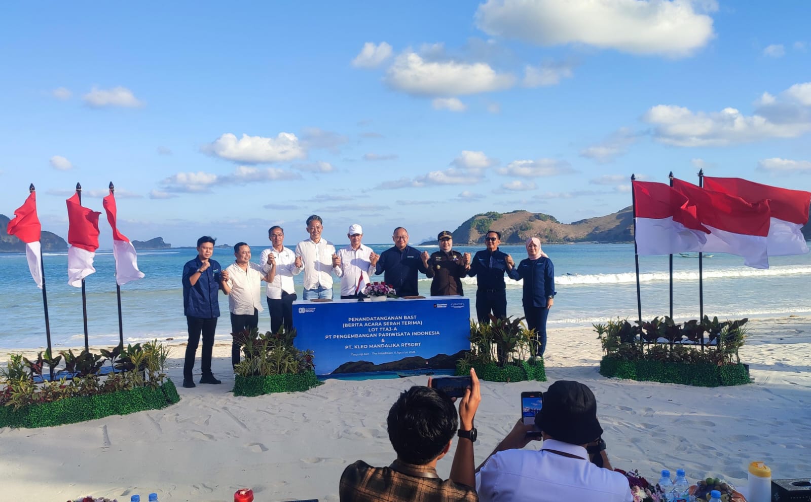 Resmi! Investor Jepang Tanam Modal Rp 2,1 Triliun di Kawasan Pantai Tanjung Aan Mandalika