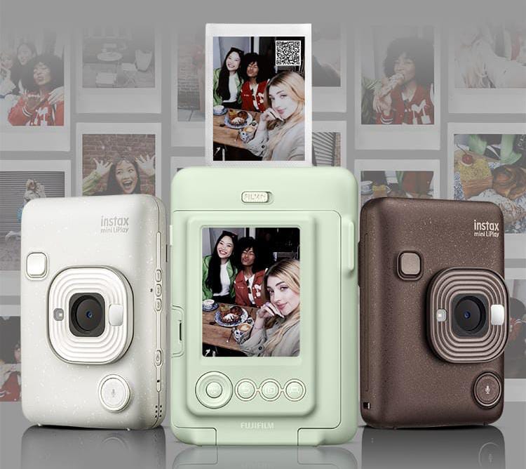 Fujifilm Rilis Instax Mini LiPlay+ dengan Layar lebih Besar dan Film Soft Glitter
