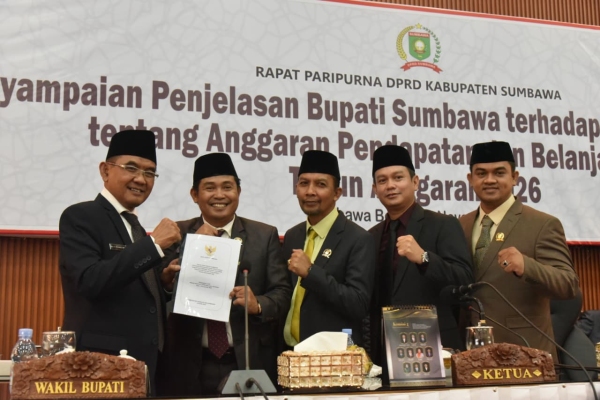 APBD 2026 Dibahas, Wabup Ansori Beberkan Agenda Pembangunan Prioritas Sumbawa