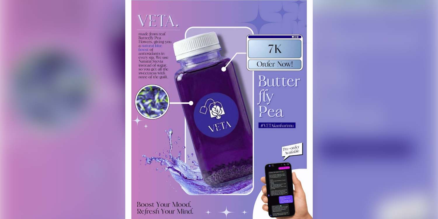 Hadir Minuman Bunga Telang, Ampuh Lawan Stres Tanpa Kafein