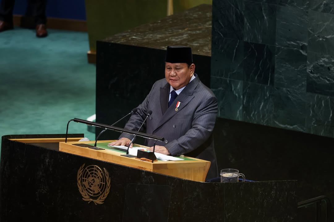 di Markas PBB, Prabowo Pimpin Seruan Perdamaian dan Pengakuan Palestina