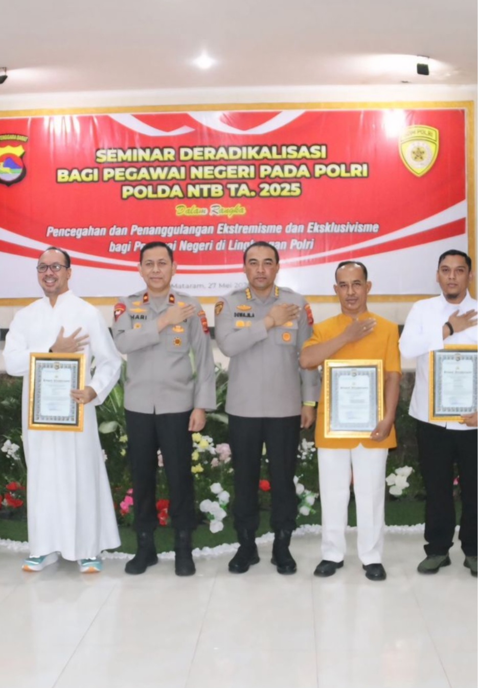 Cegah Radikalisme, Polda NTB : Peran Tokoh Agama Krusial Cegah Radikalisme