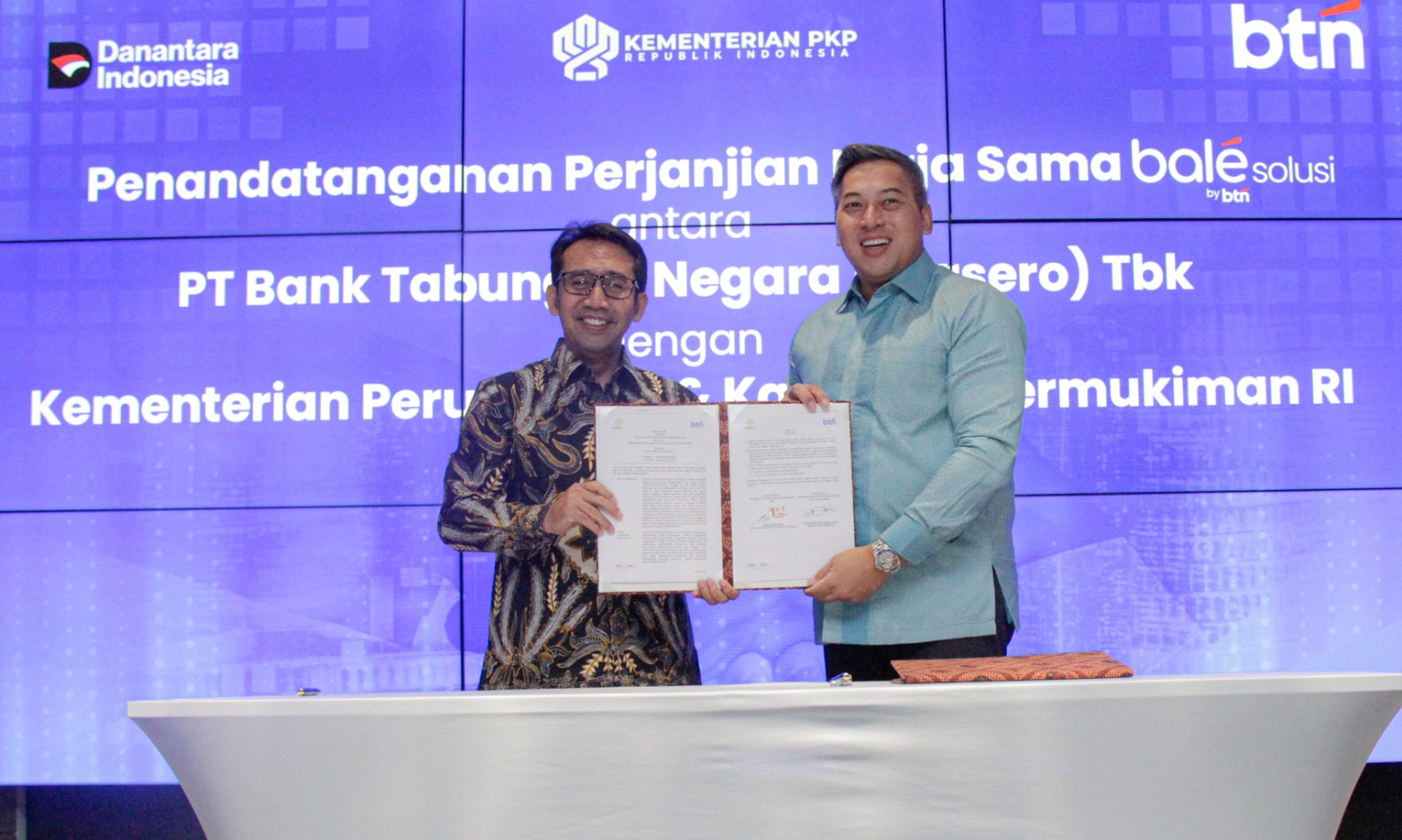 BTN dan Kementerian PKP Resmi Kerja Sama, Buka Peluang Kredit Rumah Lebih Terjangkau