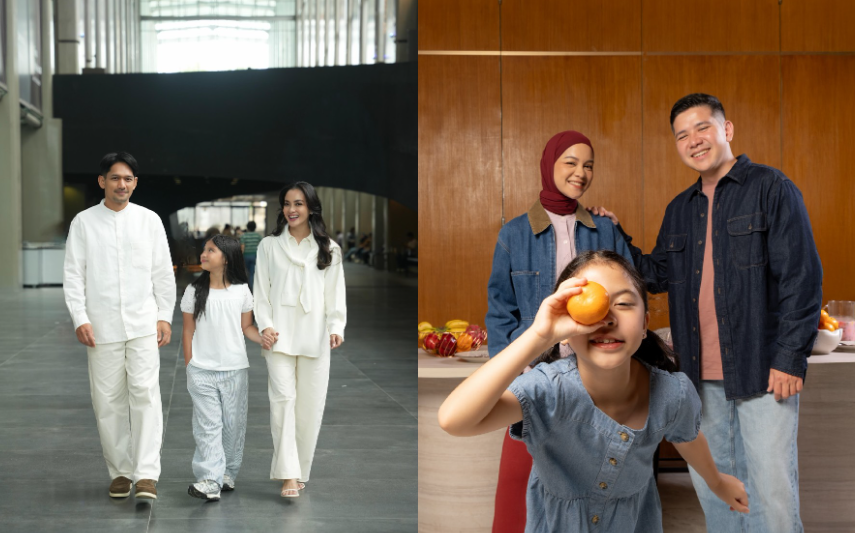 Harmoni di Hari Raya Bersama UNIQLO: Inspirasi Gaya Serasi Keluarga Selebriti Rayakan IdulFitri