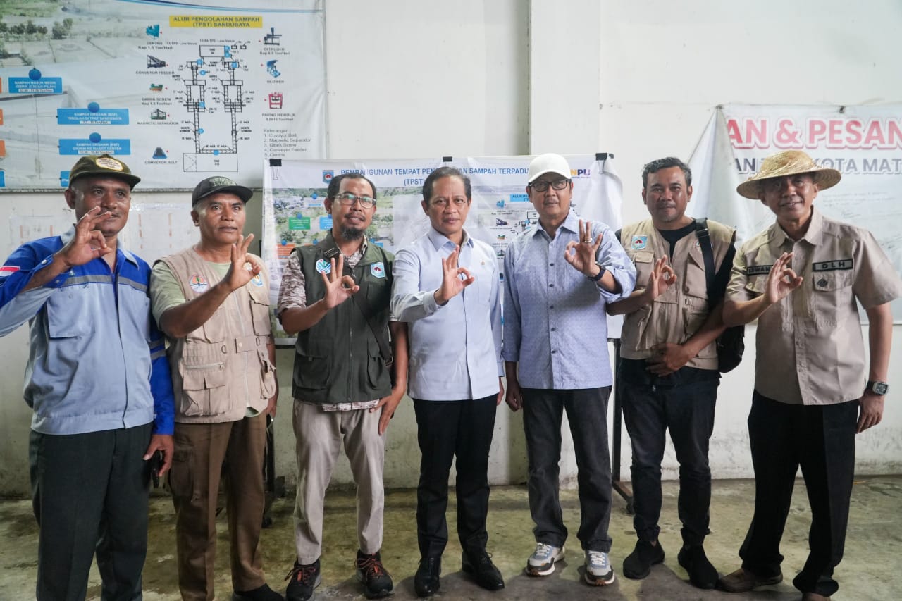 Menteri Lingkungan Hidup Puji TPST Mataram: Salah Satu yang Terbaik di Indonesia
