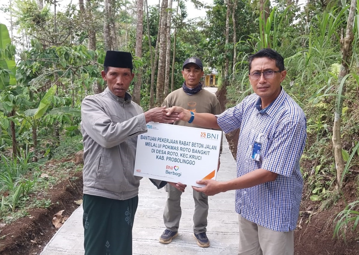 Dari Bekasi Hingga Probolinggo, BNI Bantu Perbaikan Infrastruktur Dorong Pertumbuhan Ekonomi di Desa