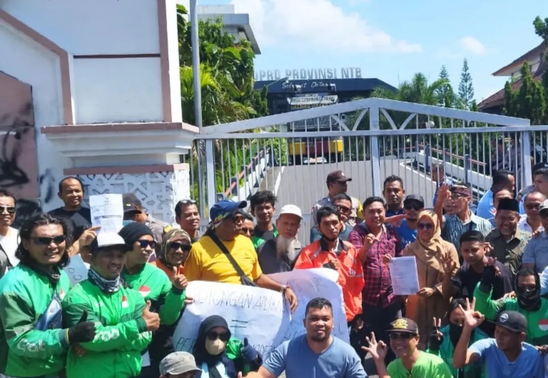 Ini Daftar Tuntutan Driver Ojol NTB, Protes Potongan Hingga Tarif Dasar