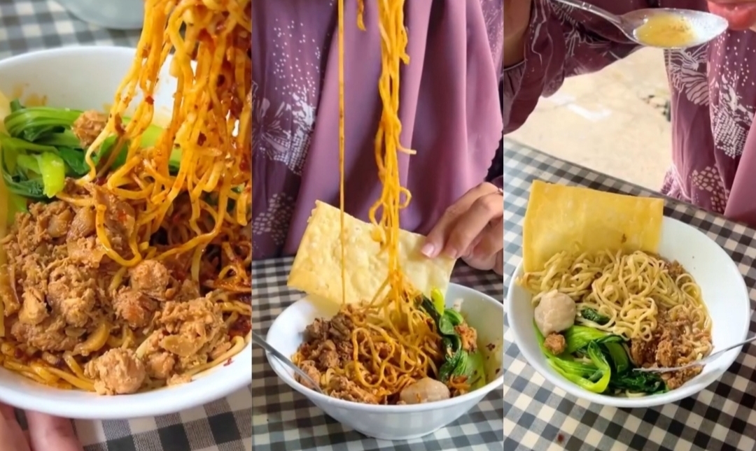 Gak Nyangka! Mi Ayam Chili Oil Seenak Ini Ternyata Ada di Belakang Masjid Kampung Melayu Lombok