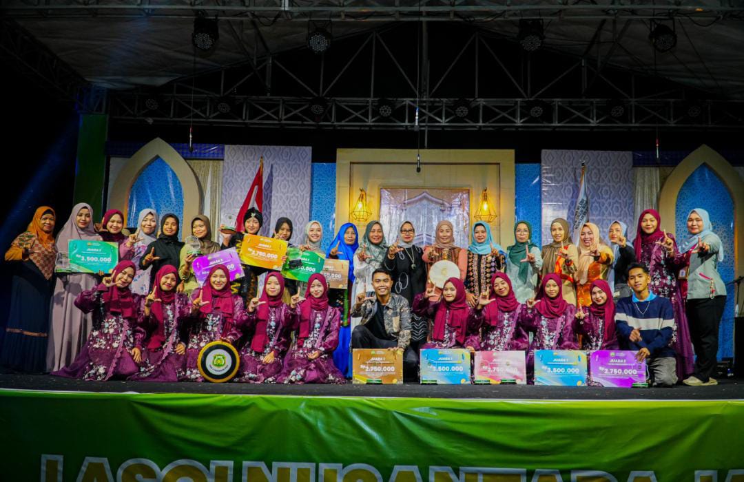 Prestasi Gemilang: Mataram Kunci Gelar Juara Umum Qasidah Nusantara Jaya NTB