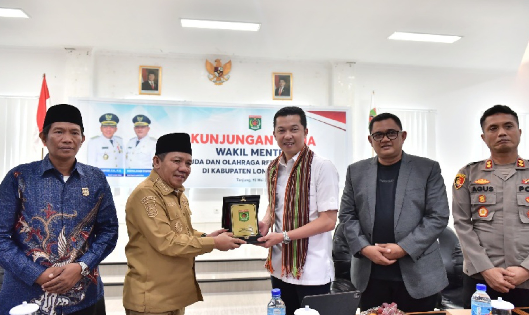 Wamenpora dan olahraga Lombok Utara, Wamenpora Dukung Pengembangan Olahraga Lombok Utara dan Sport Tourism NTB