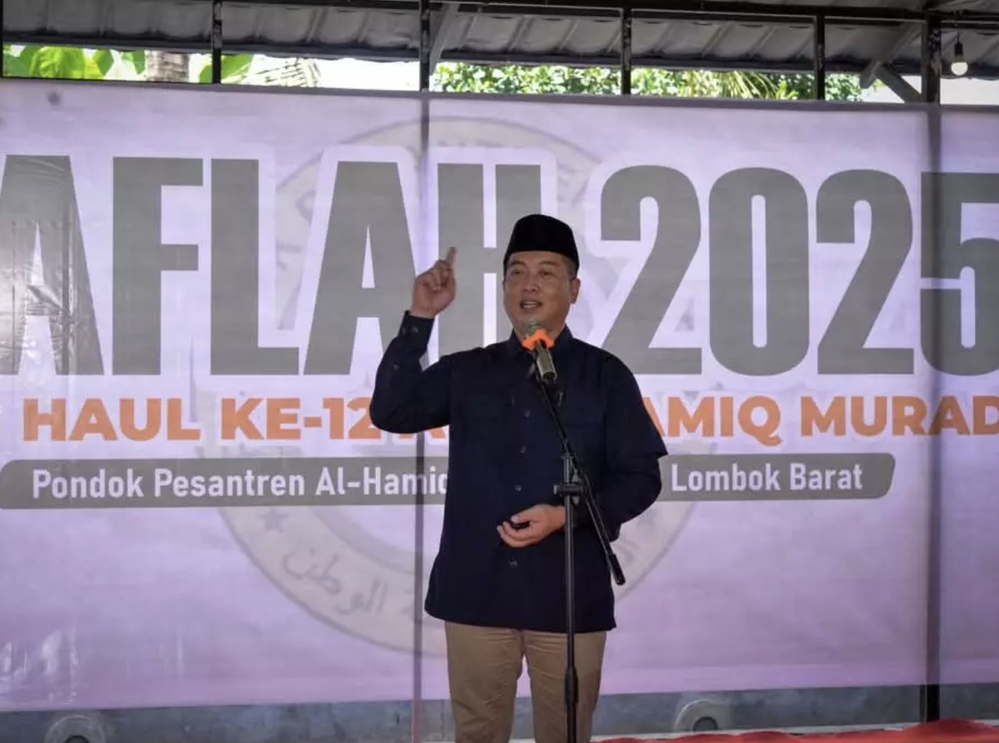 Pesan Gubernur NTB di Pondok Pesantren Al-Hamidiyah Kampus 2 kepada Para Santri: Jangan Minder!