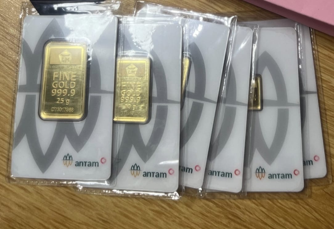 Harga Emas Antam, UBS, dan Galeri24 Senin, 26 Mei 2025 Kompak Stabil