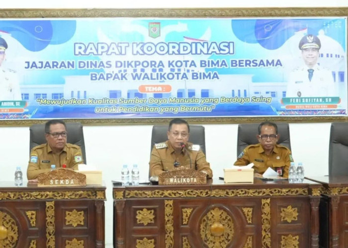Wali Kota Bima Singgung Pendidikan jadi Pilar Utama Wujudkan SDM Ungul 