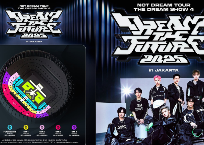 Daftar Harga Tiket Konser NCT DREAM di Jakarta 2025, Termurah Rp1,4 Juta