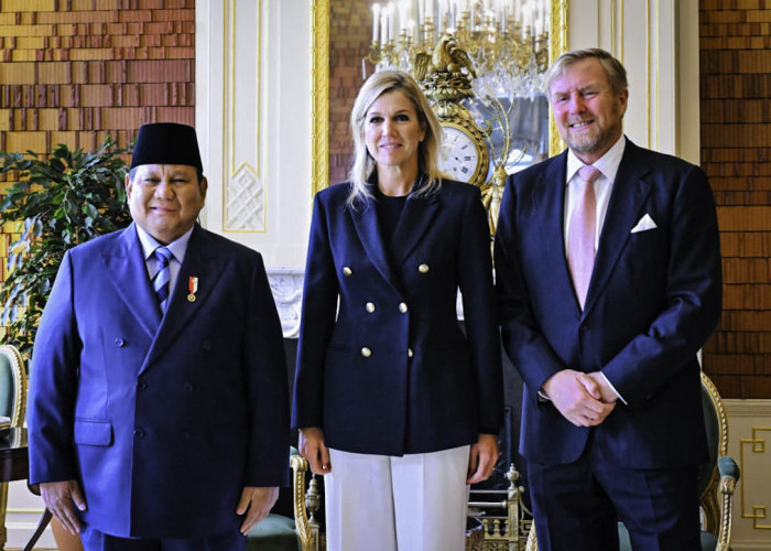 Presiden Prabowo Disambut Langsung Raja dan Ratu Belanda di Istana Huis Ten Bosch
