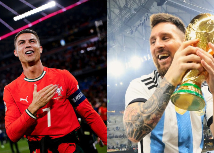 Kandidat Super Ballon d'Or, Messi atau Ronaldo? Mayoritas Pilih...