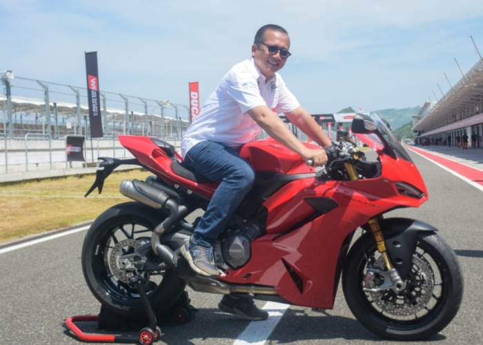 200 Moge Ducati Serbu Mandalika! Wisata NTB Naik Kelas