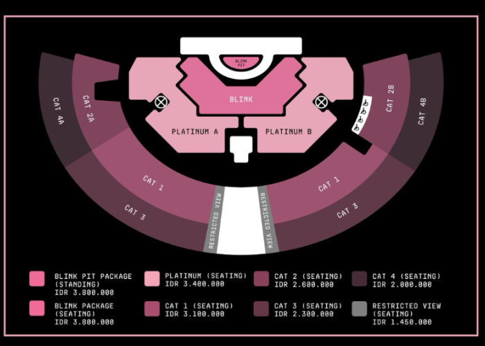 Harga Tiket Konser BLACKPINK di GBK Jakarta 2025, Termurah Rp1,45 Juta