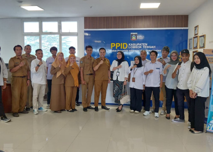 Diskominfo Lombok Tengah Jadi Rujukan: Lombok Utara Belajar Pengelolaan PPID