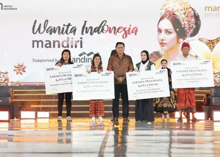 Dukung Industri Kreatif, Bank Mandiri Dorong Tenun Tradisional Bali, Lombok dan Kupang Menembus Pasar Global