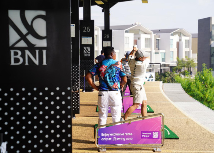 BNI Gelar Golf Clinic Perkuat Relasi dengan Next Generation Nasabah Private Banking