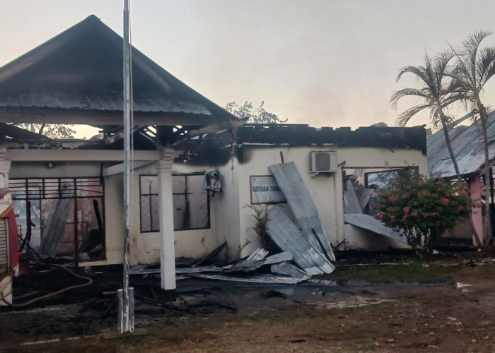 Oknum Kades Diduga Terlibat Pembakaran Kantor Inspektorat Bima