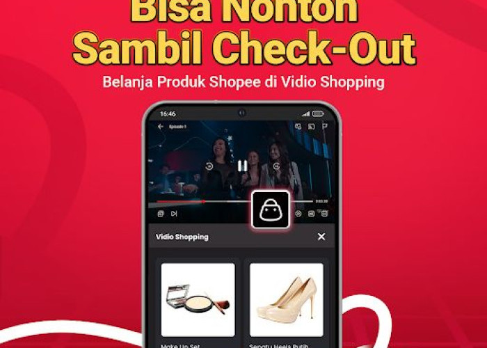 Vidio Perkuat Ekosistem Hiburan Digital dengan Hadirkan Fitur Vidio Shopping Bersama Shopee