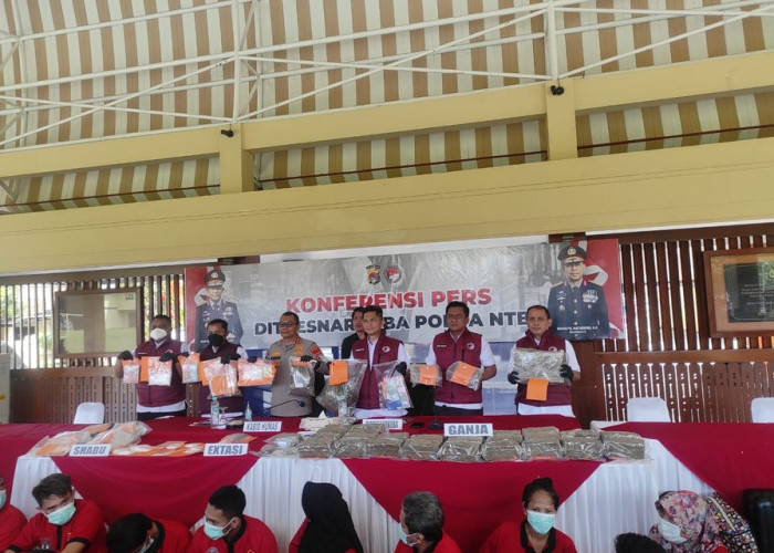 Polda NTB Buru Gembong Narkoba, Modus Makin Canggih
