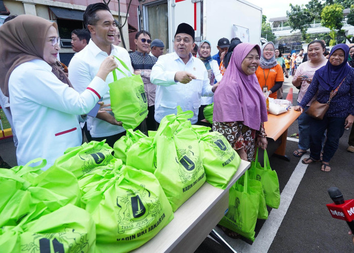 Realisasikan Quick Win, Kadin Provinsi DKI Jakarta Salurkan 25.000 Paket Sembako Murah